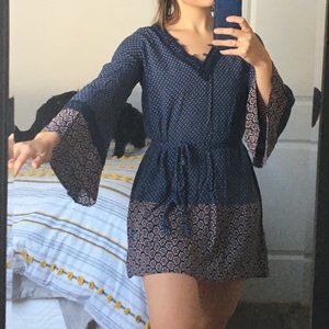 70's Bohemian Mini Dress